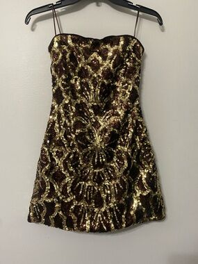 green emerald velvet dress DANCE THE NIGHT AWAY SEQUIN MINI DRESS IN GOLD  AKIRA
